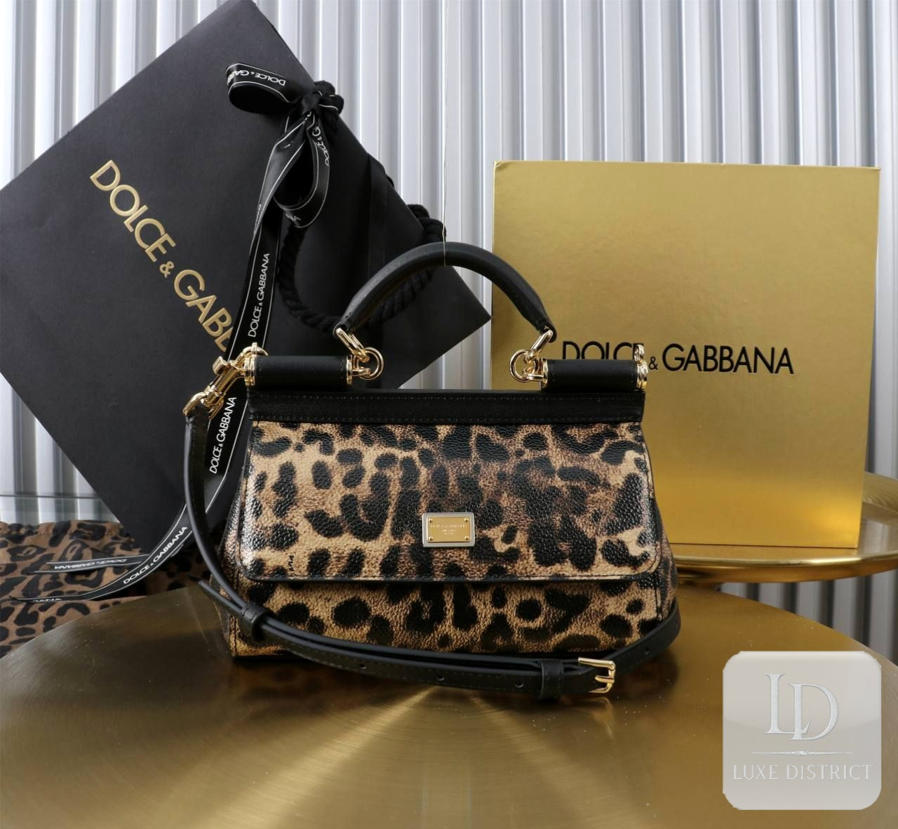 Dolce & Gabbana Sicily Mini Леопардовая редакция