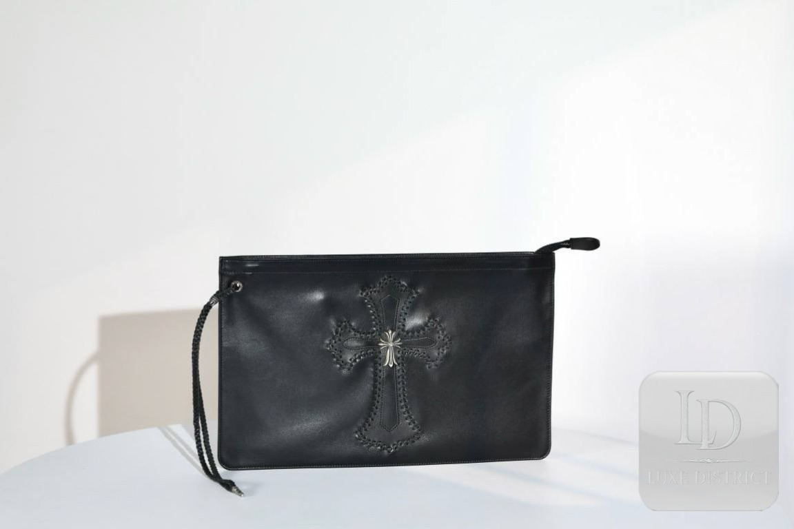 Chrome Hearts | Готический крест клатч | Стерлинговая редакция