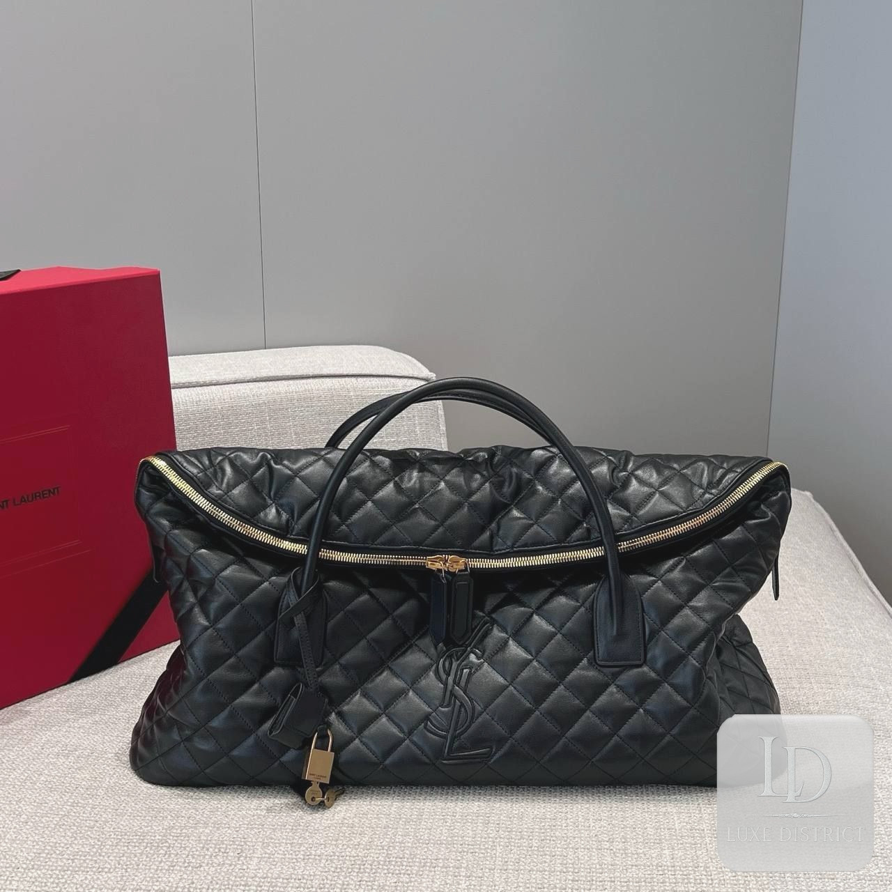 Saint Laurent | Oversized Quilted | Jet Set Collection