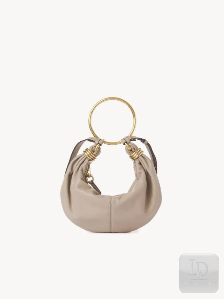 Chloé Bracelet Bag | Серо-Бежевая Современность