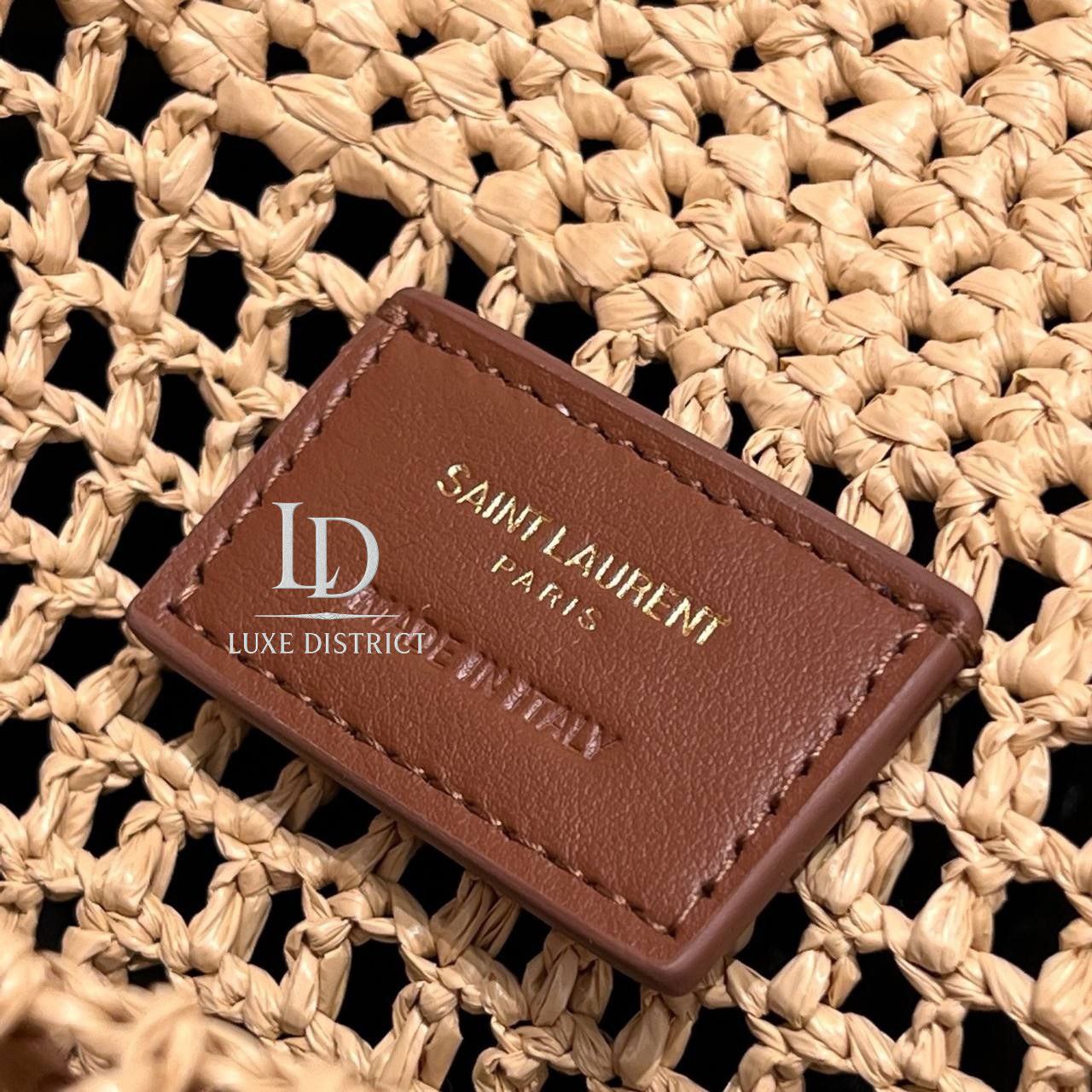 Сумка YSL реплика Icare Raffia из натуральной рафии