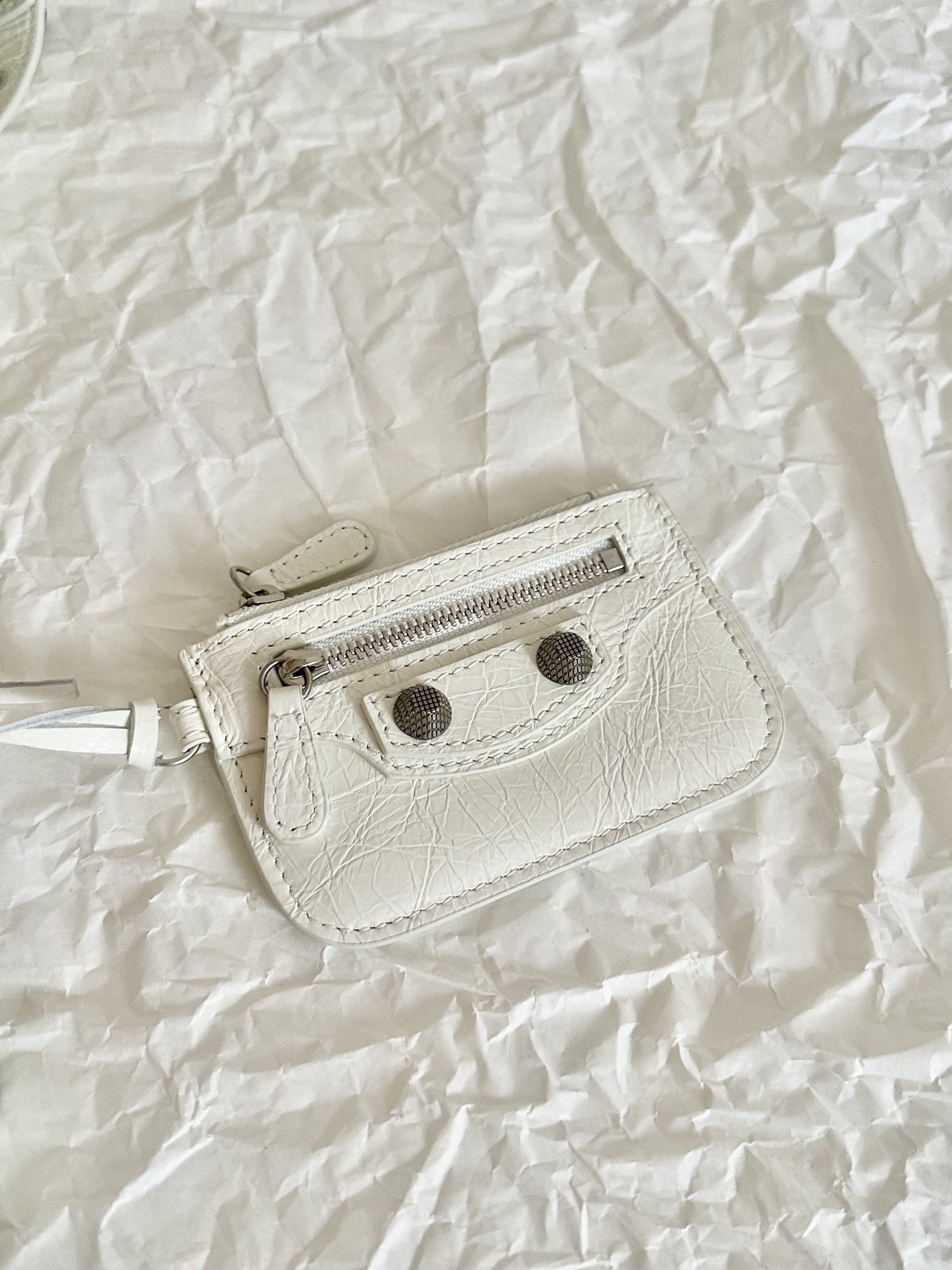Сумка balenciaga Neo cagole белая 