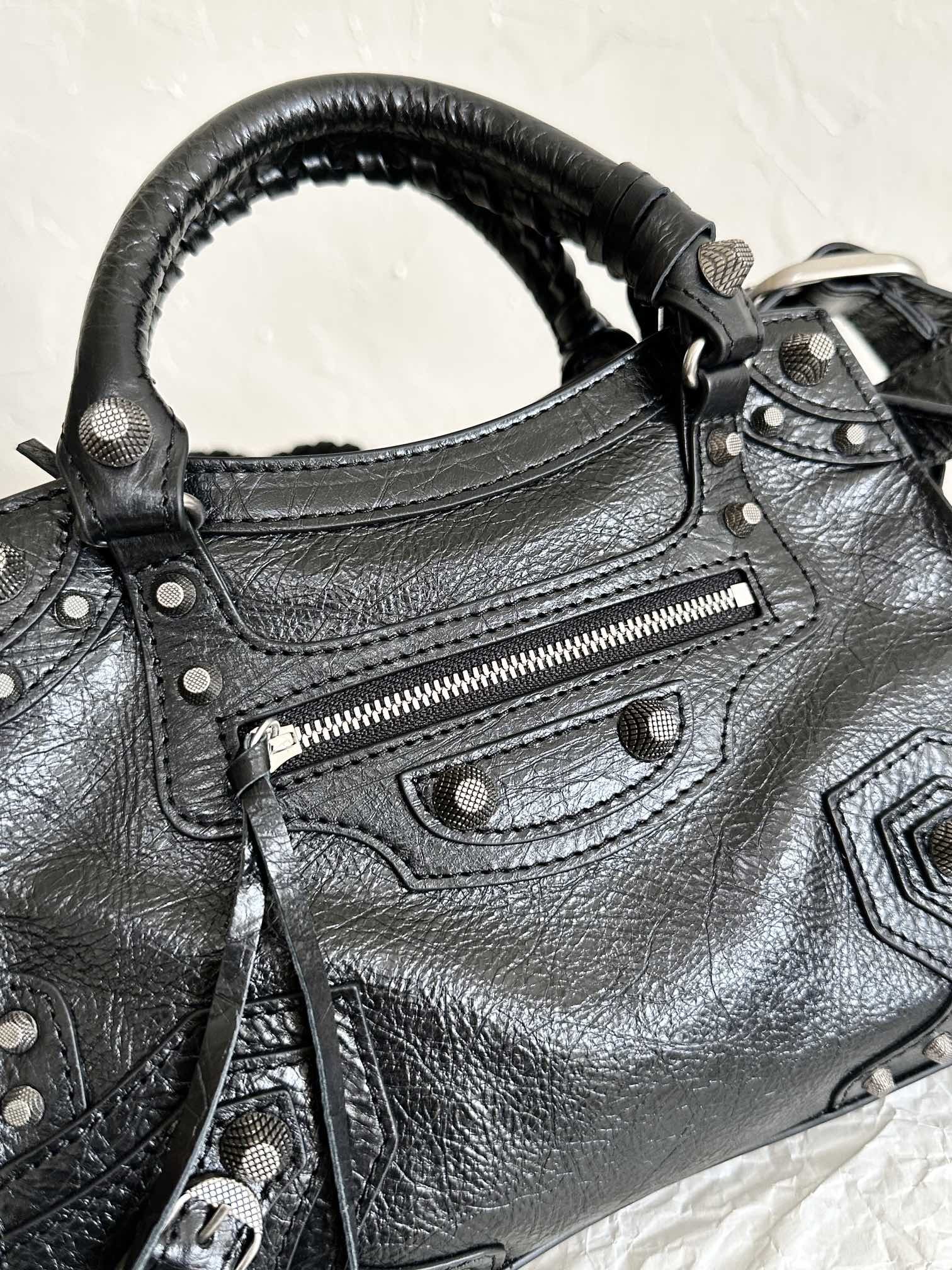 Сумка Balenciaga Neo Cagole XS ( три размера ), чёрная